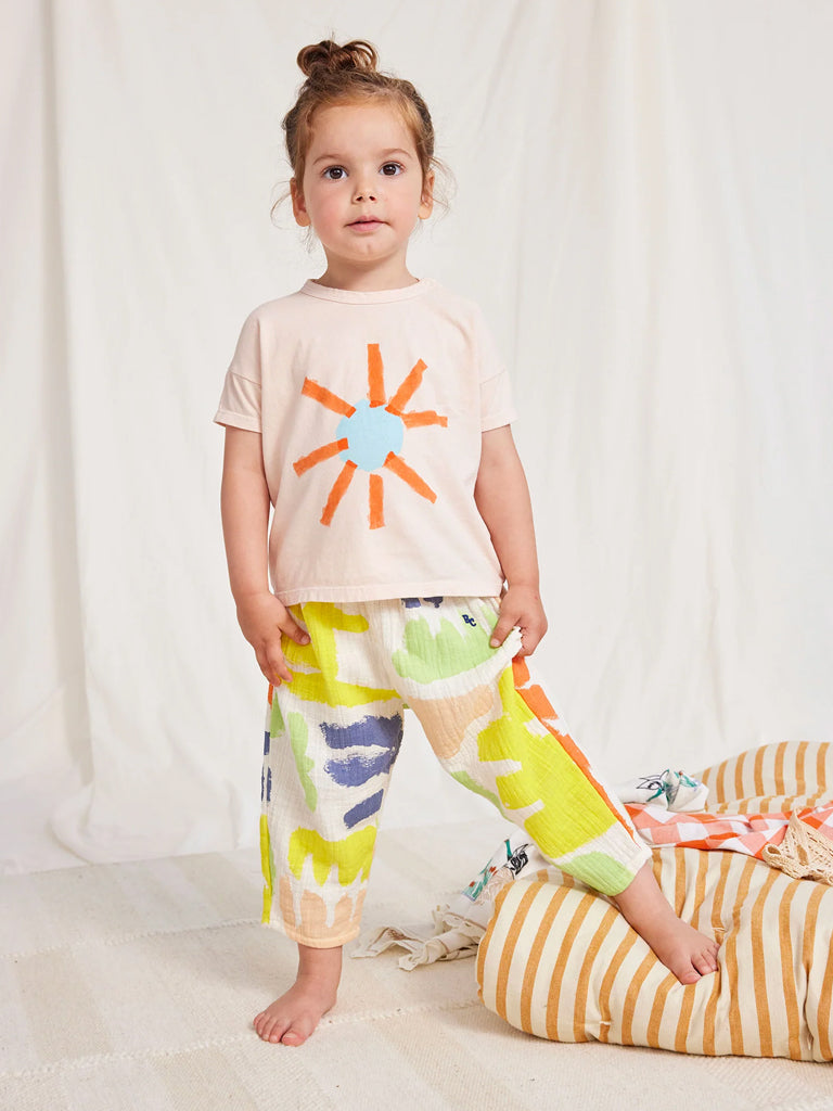 Bobo Choses Carnival Woven Pants in Off White
