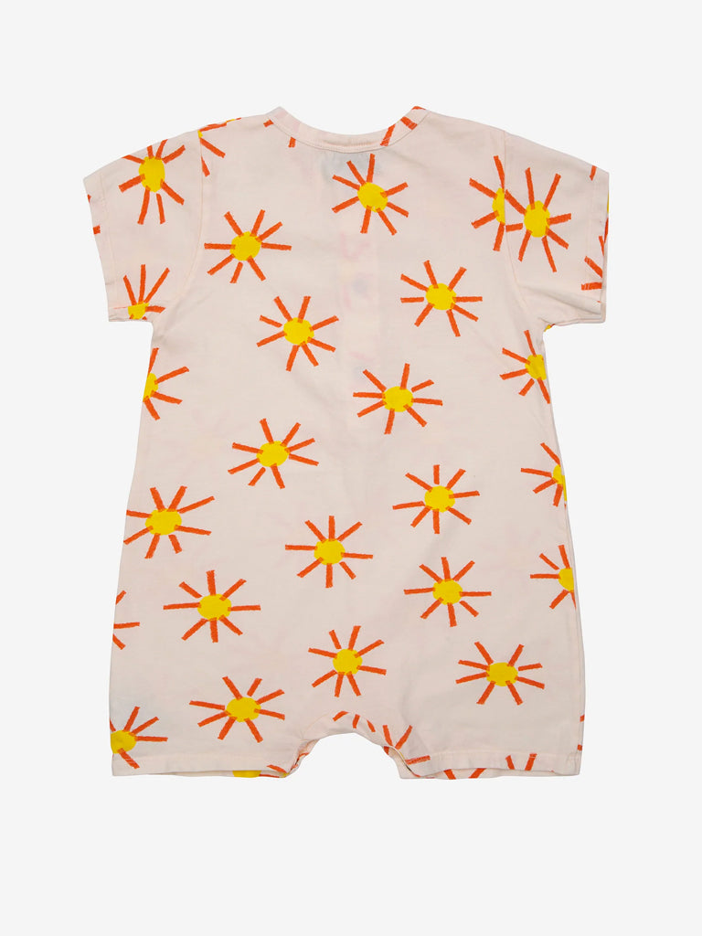 Bobo Choses Sun Playsuit in Off White