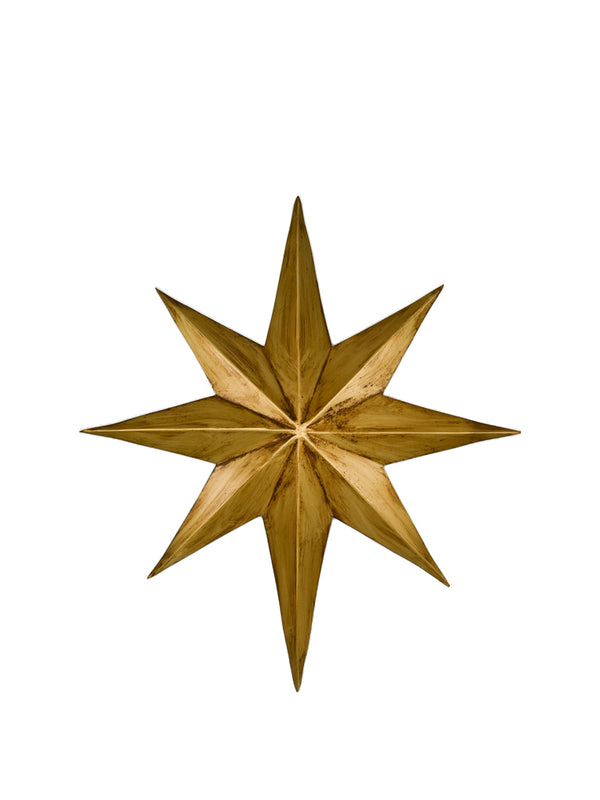 Boncoeurs Large Shepherd's Star in Gold