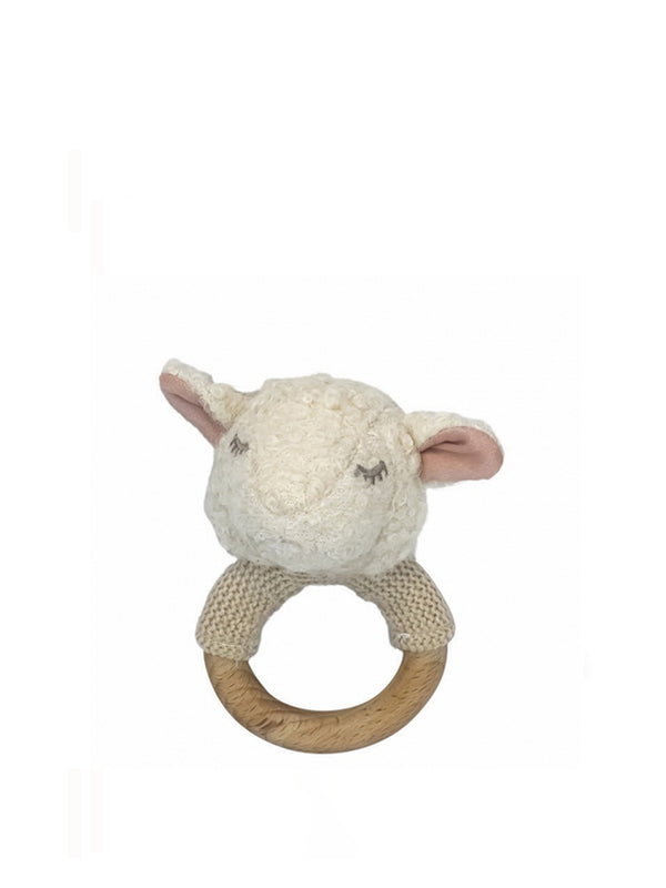 Egmont Toys Mary the Lamb Rattle in White