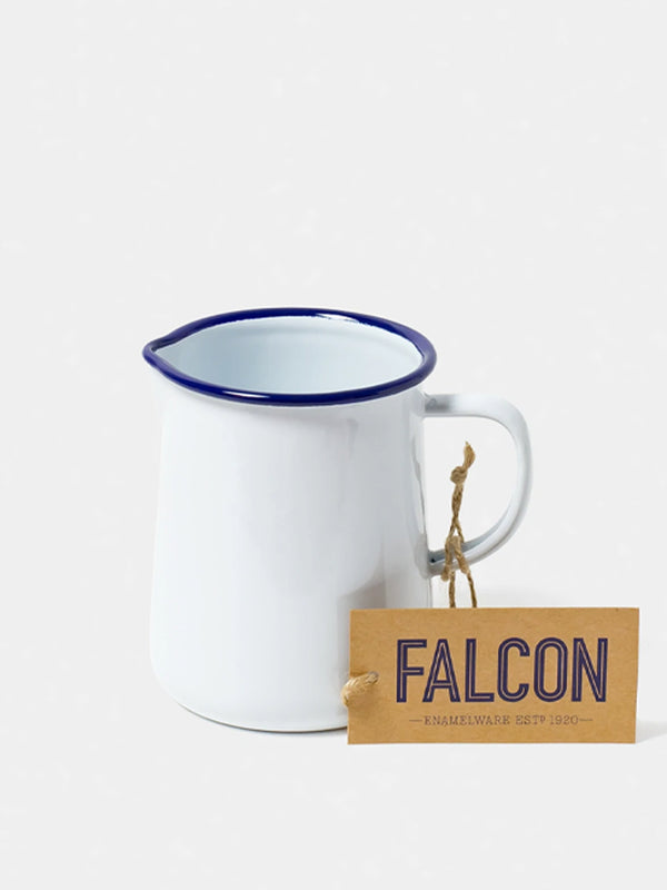 Falcon Enamelware Original White Pint Jug