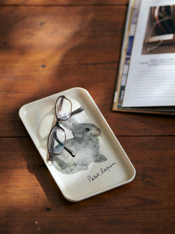 Fog Linen Isabelle Lapin Tray