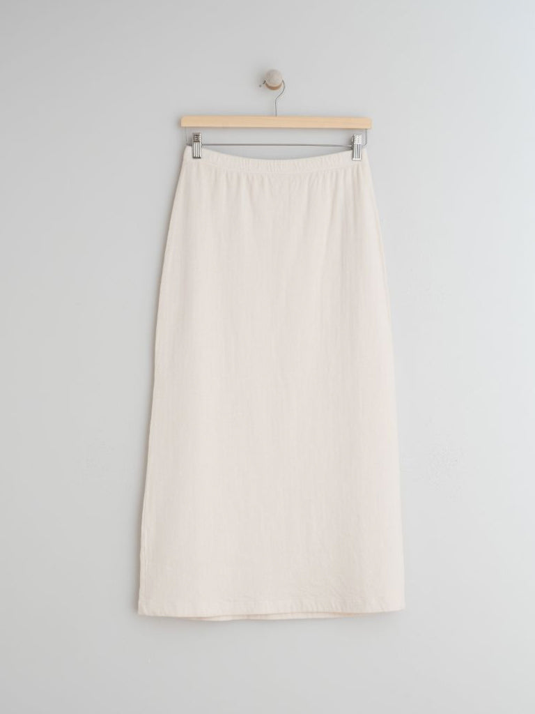 Indi & Cold Mila Double Lined Skirt in Natural 