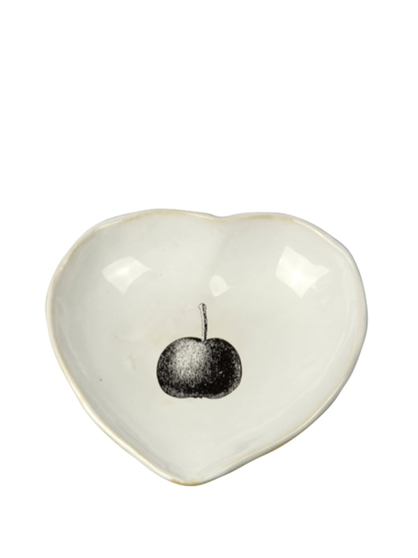 Kühn Keramik Cherry Heart Bowl in White