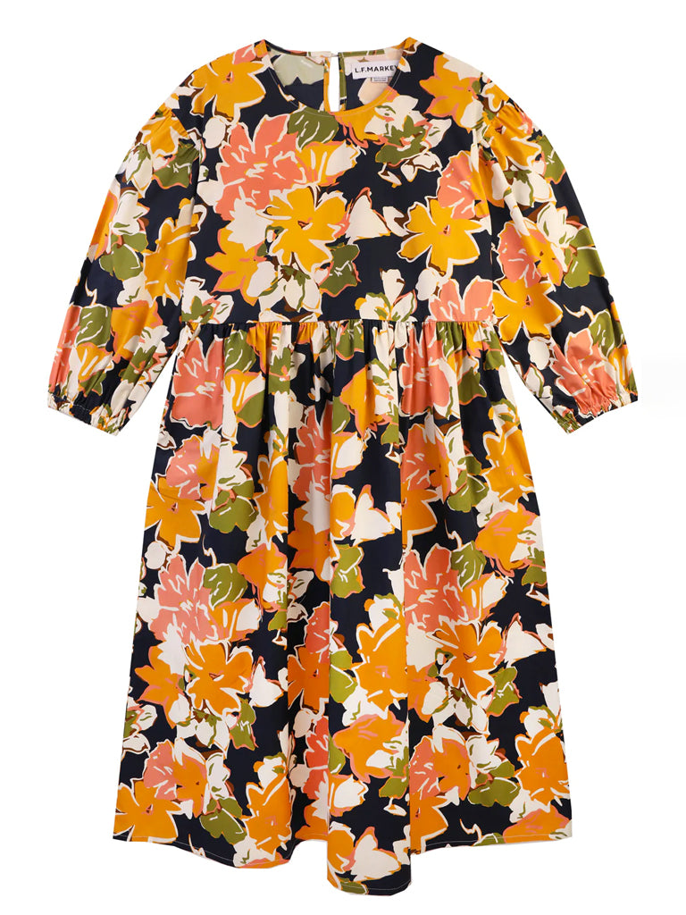 L.F.Markey Fraser Dress in Autumn Lyon Floral