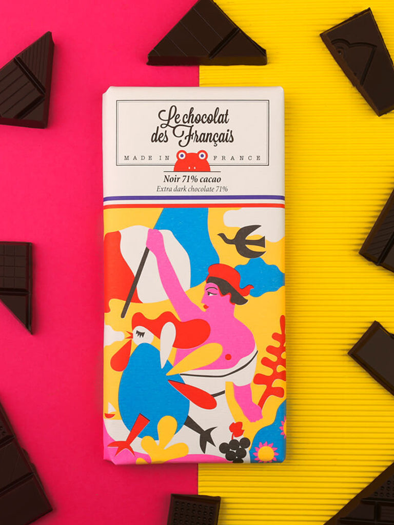 Le Chocolat des Français Liberte in Dark