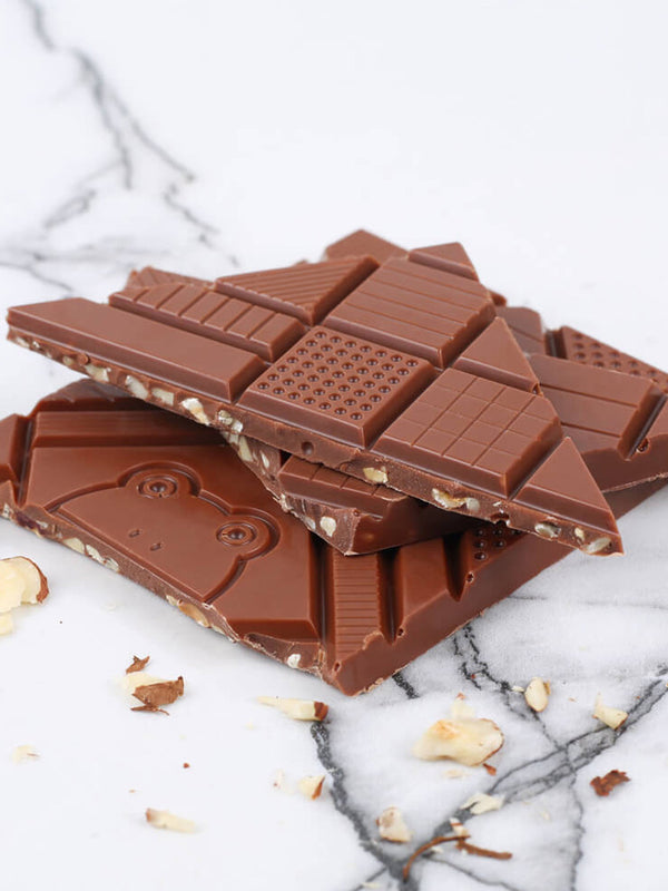 Le Chocolat des Francais Napoleon Milk Chocolate & Hazelnut Bar