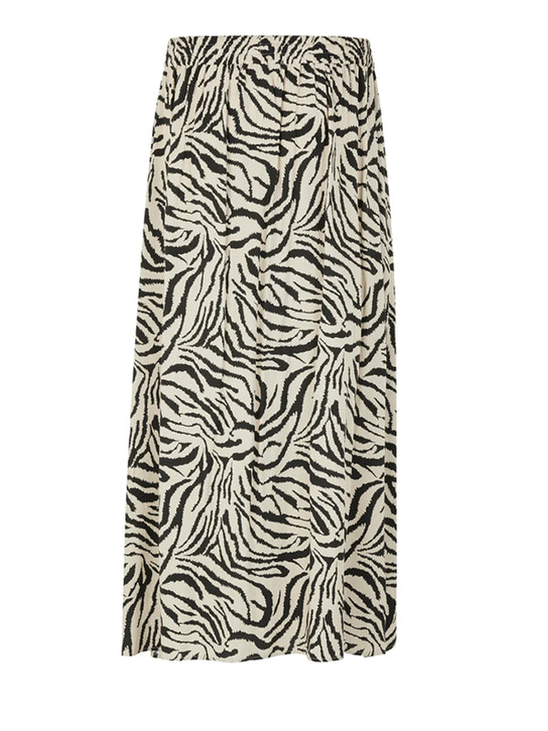 Lolly's Laundry Akane Midi Skirt in Zebra Print