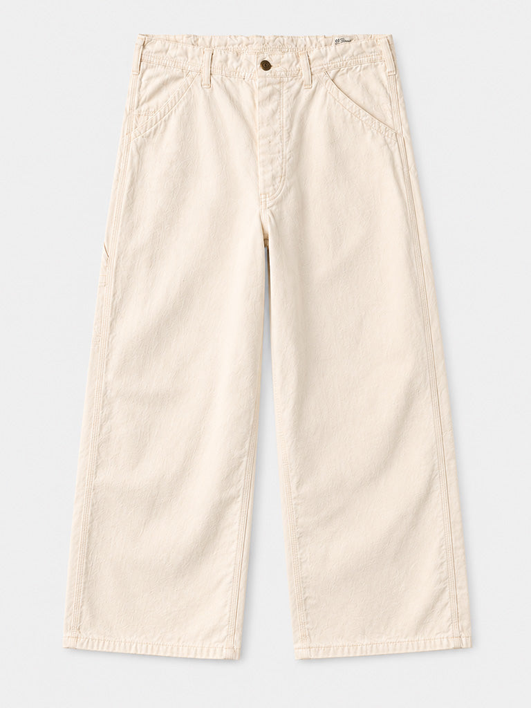 Orslow Wide Fit 30's Painter Pants in Ecru | Maze Clothing Bristol