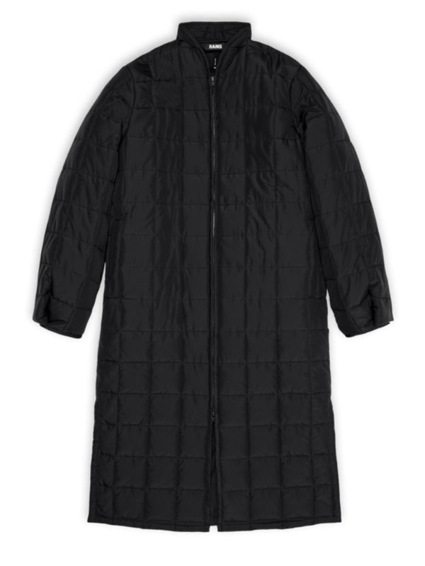 Rains Liner Coat in Black