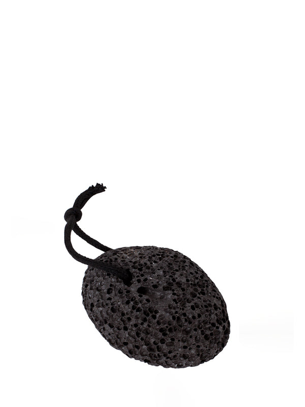 Redecker Pumice Stone with Strap in Black