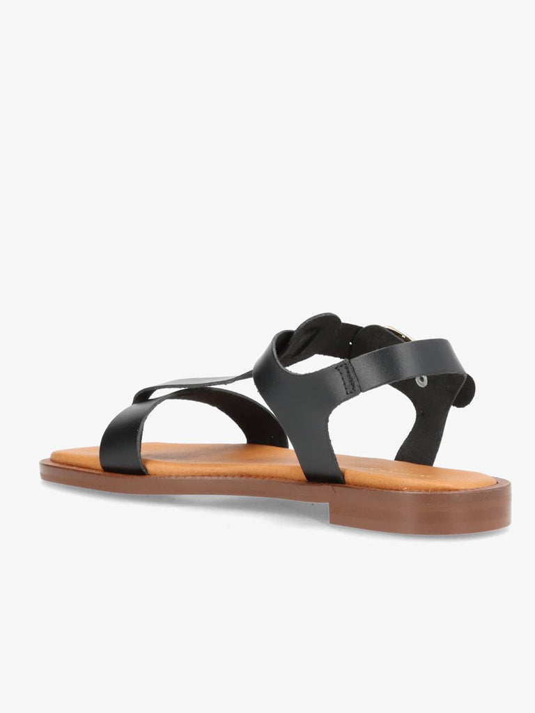 Shoedesign Copenhagen Evita Sandals in Black