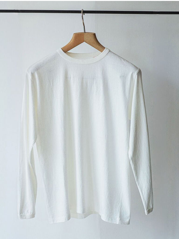 Sunray Haleiwa Long Sleeve T-Shirt in Off White