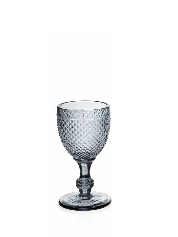 Van Verre Diamond Small Wine Glass in Grey