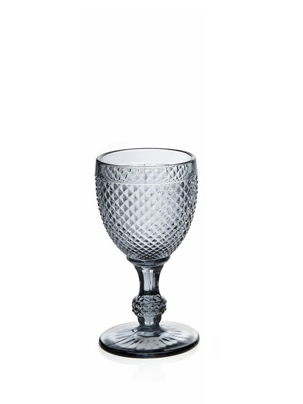 Van Verre Diamond Wine Glass in Grey