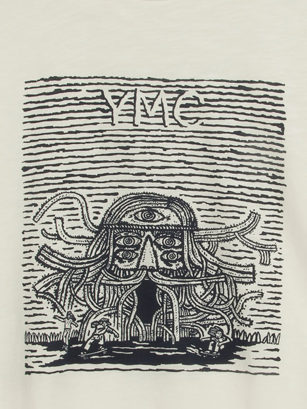 YMC Mystery Machine T shirt in White