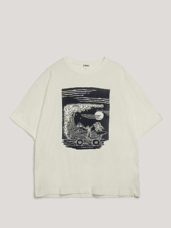 YMC On The Mountain T Shirt in White