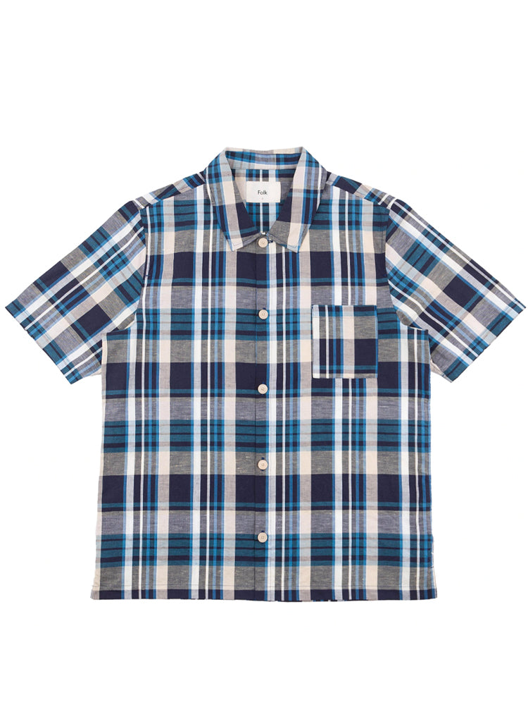 [ADD SEOUL] ★WOOL CHECK CROSS BUTTON SHIRTS Designer fashion, Seoul-fully created | W Concept