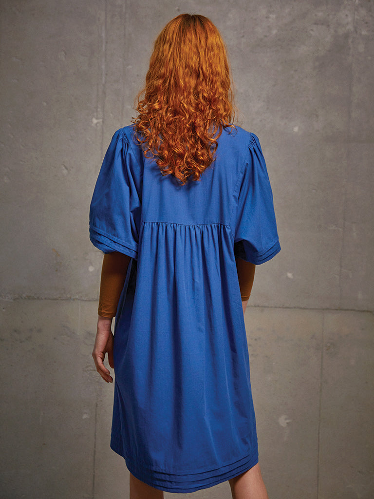 Sideline Stella Dress in Bright Blue