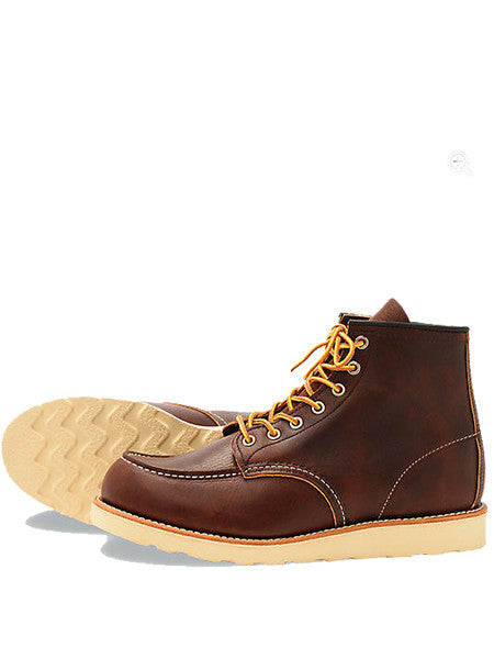 Red Wing 8138 Moc Toe Boot in Brown