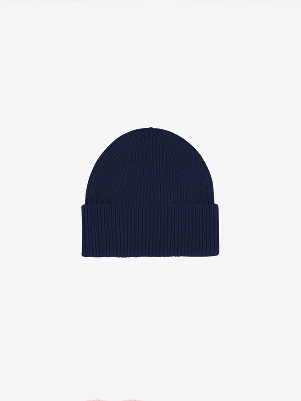 Colorful Standard Merino Wool Beanie in Marine Blue