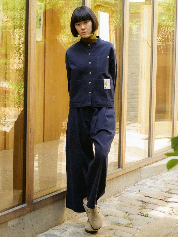 L.F. Markey Workpant in Navy Cotton Drill – Maze