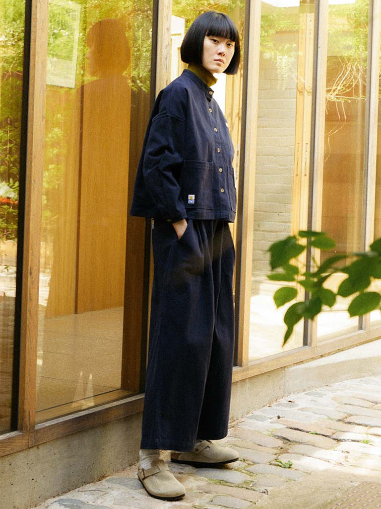 L.F. Markey Workpant in Navy Cotton Drill