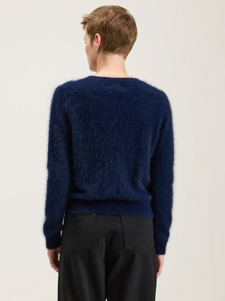 Bellerose Datti Crew Knit in Navy