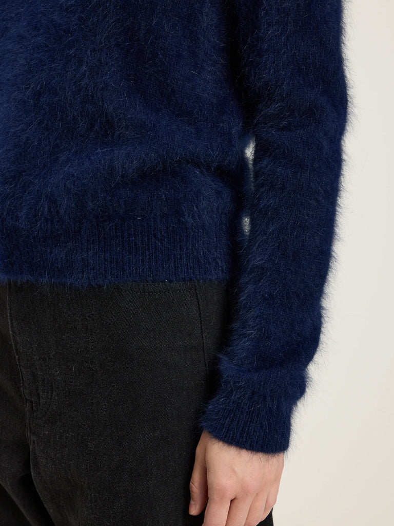 Bellerose Datti Crew Knit in Navy