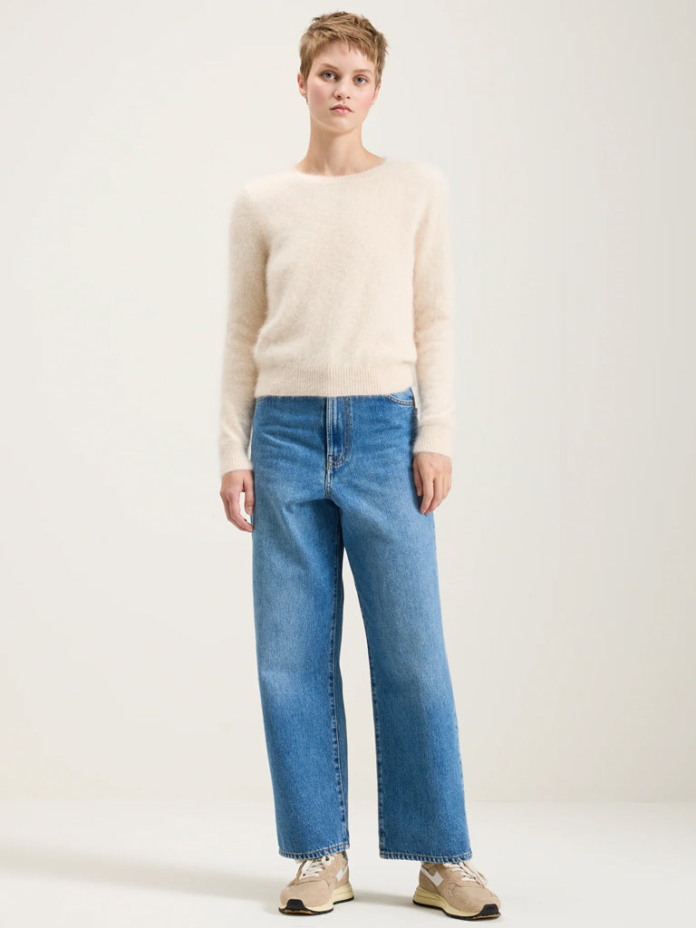 Bellerose Datti Crew Knit in Parchment