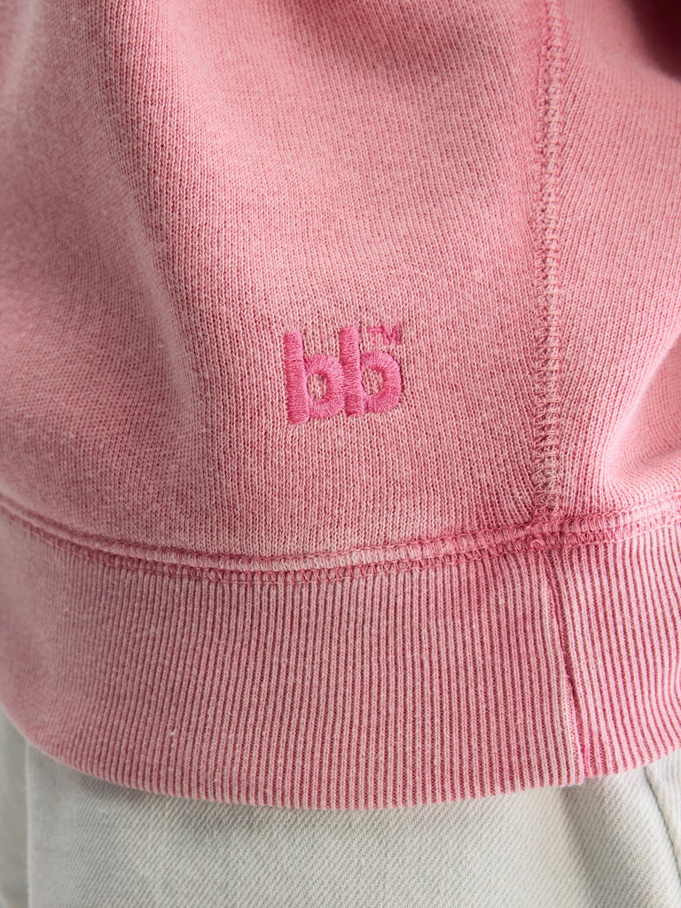 Bellerose Fella Sweatshirt in Pink Lady