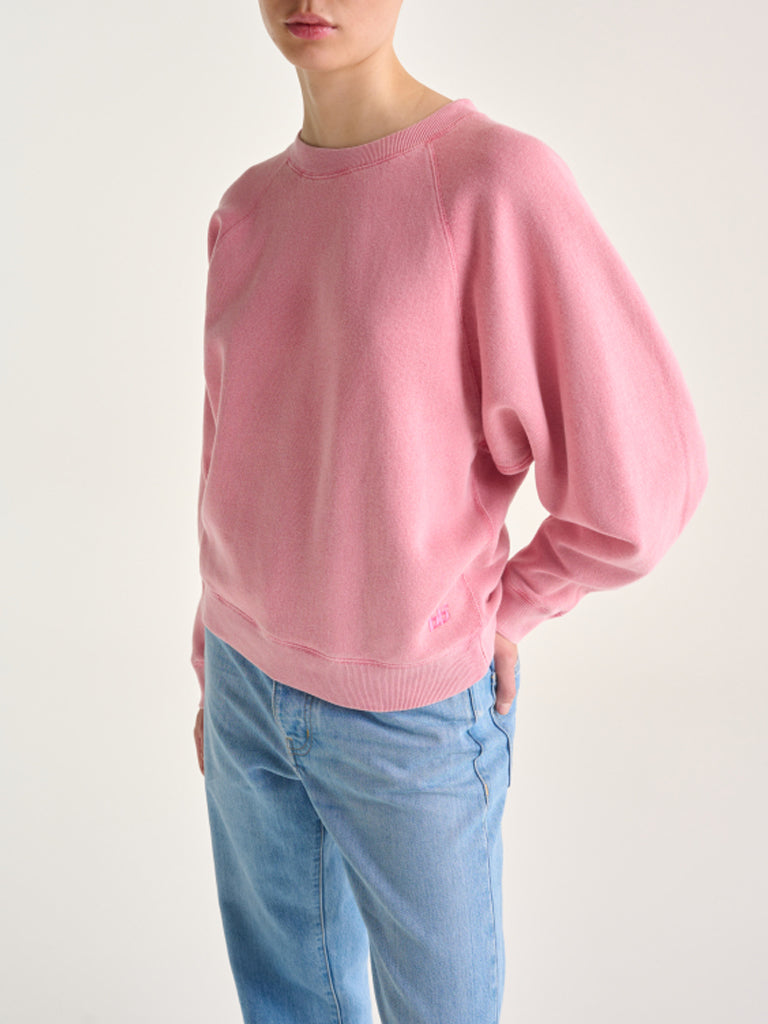 Bellerose Fella Sweatshirt in Pink Lady