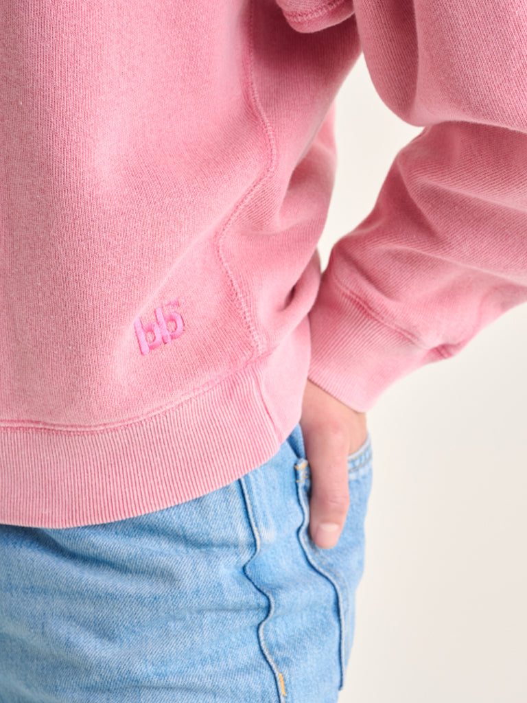 Bellerose Fella Sweatshirt in Pink Lady