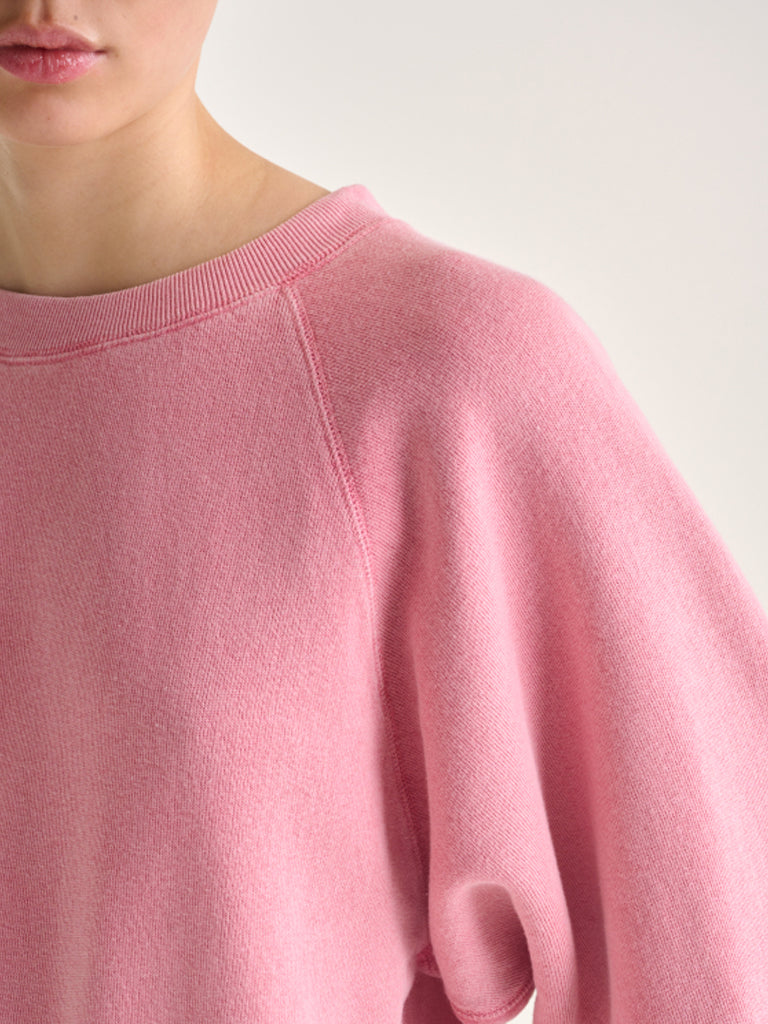 Bellerose Fella Sweatshirt in Pink Lady