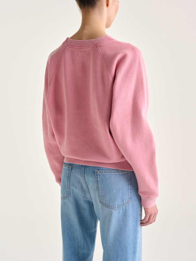 Bellerose Fella Sweatshirt in Pink Lady