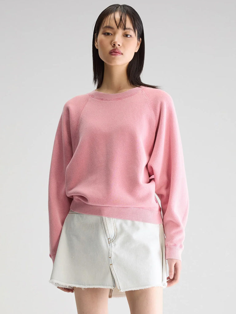 Bellerose Fella Sweatshirt in Pink Lady