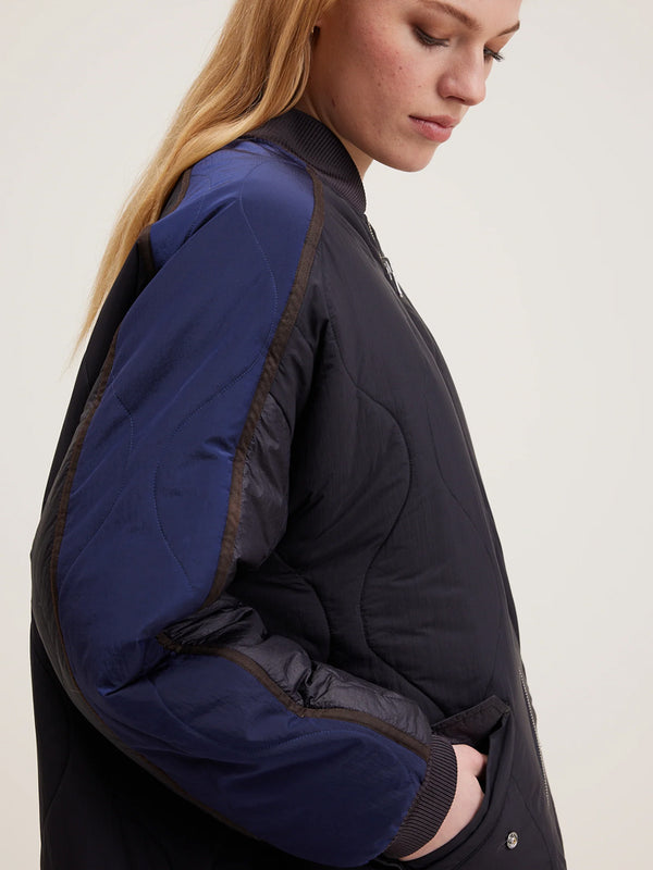 Bellerose Hedge Quilt Jacket in Black Beauty