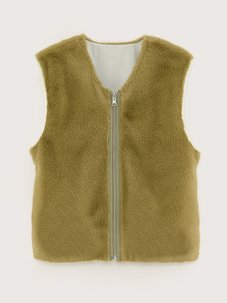 Bellerose Hess Gilet in Desert Sage