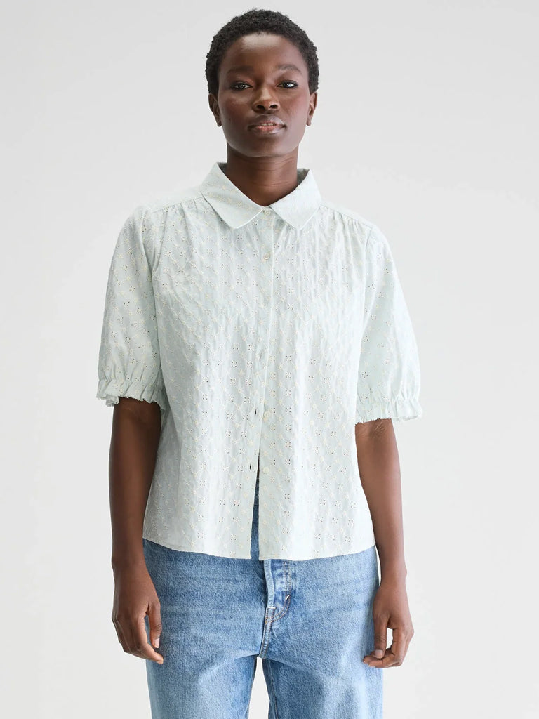 Bellerose Hosanna Blouse in Stone Blue