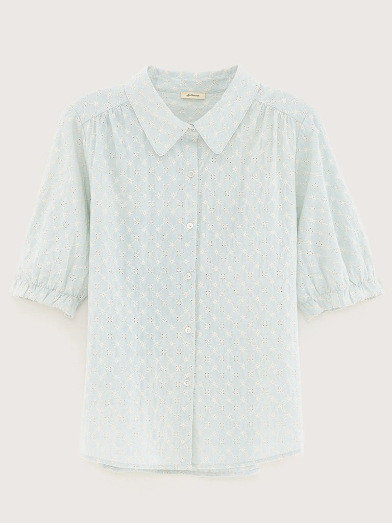 Bellerose Hosanna Blouse in Stone Blue