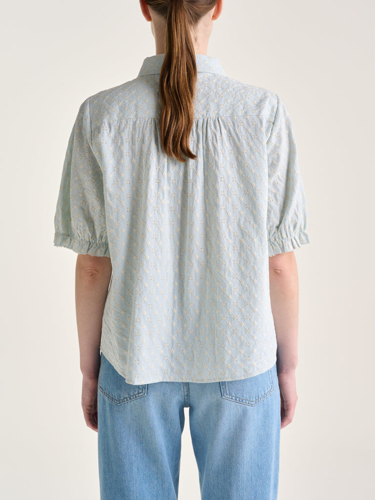 Bellerose Hosanna Blouse in Stone Blue