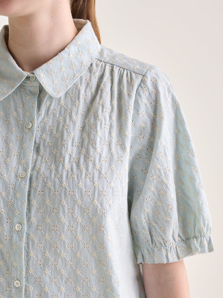 Bellerose Hosanna Blouse in Stone Blue