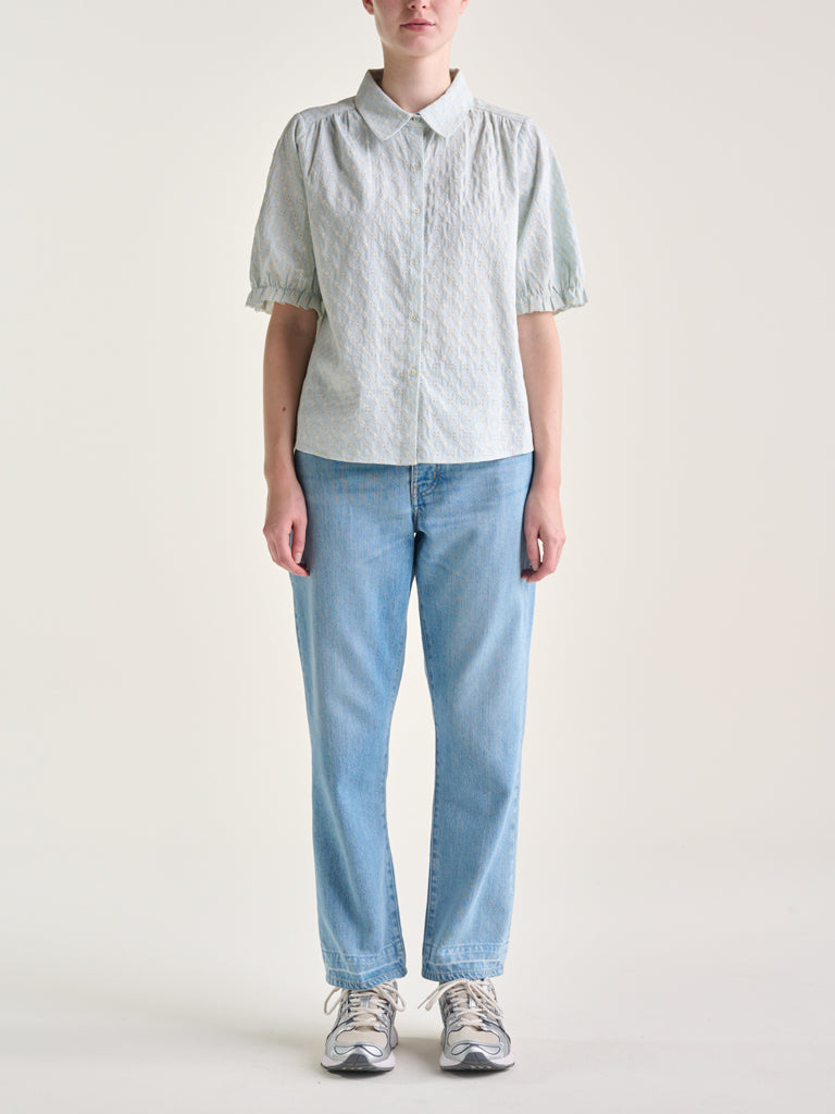 Bellerose Hosanna Blouse in Stone Blue