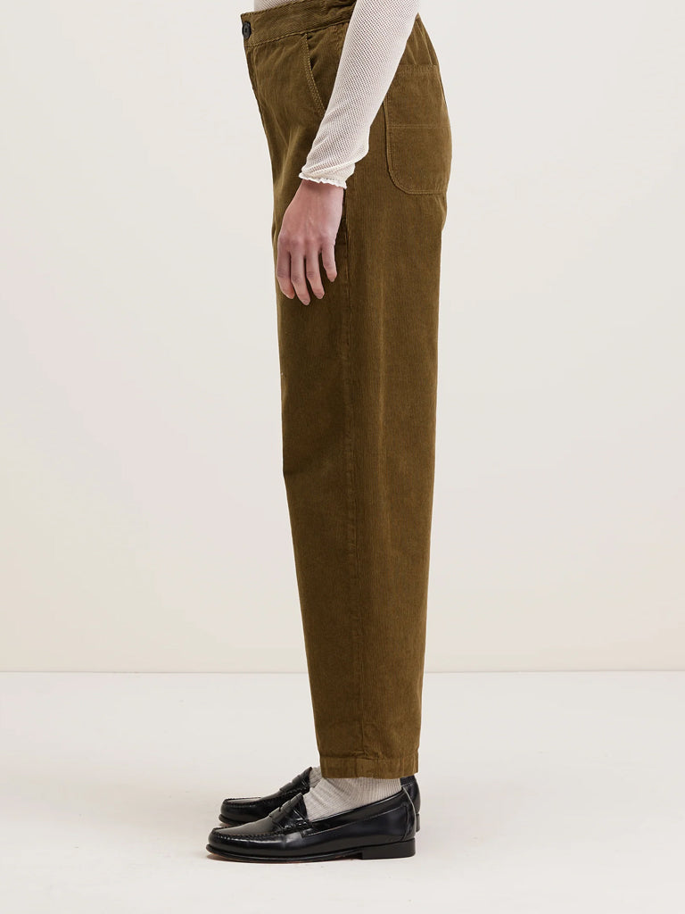 Bellerose Pasop Cord Trousers in Military