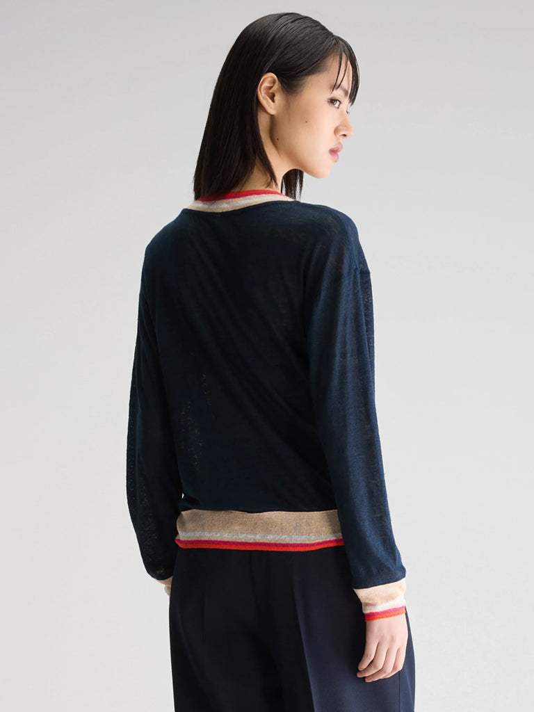 Bellerose Senia Linen Top in Captain