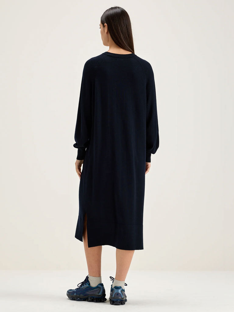 Bellerose Sinc Merino Dress in Navy