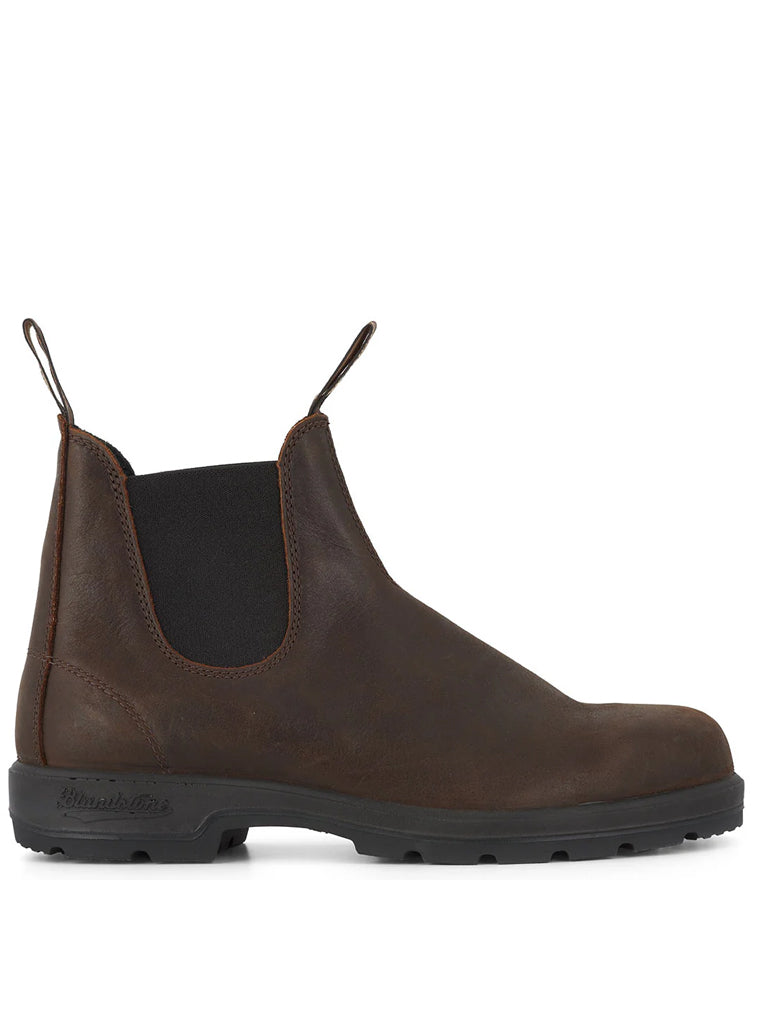 Blundstone Chelsea Boot in Antique Brown Leather