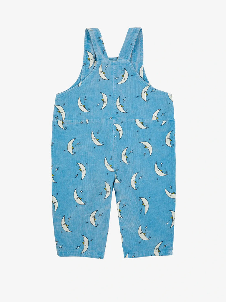 Bobo Choses Baby Beneath Moon Dungarees in Blue