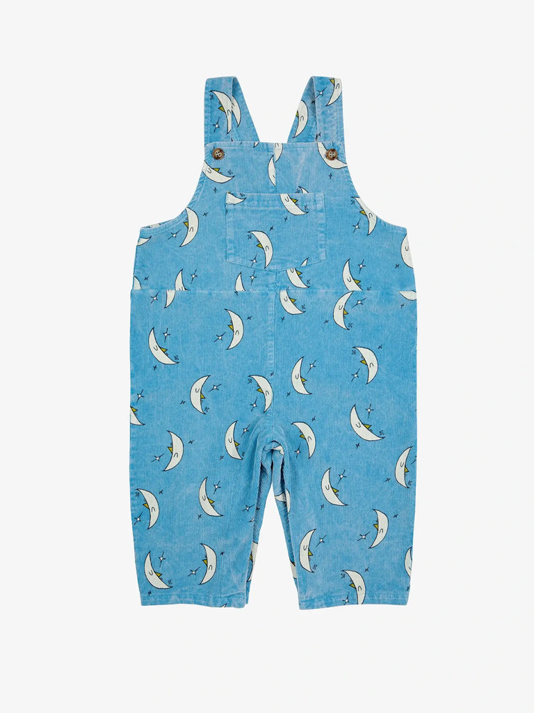 Bobo Choses Baby Beneath Moon Dungarees in Blue