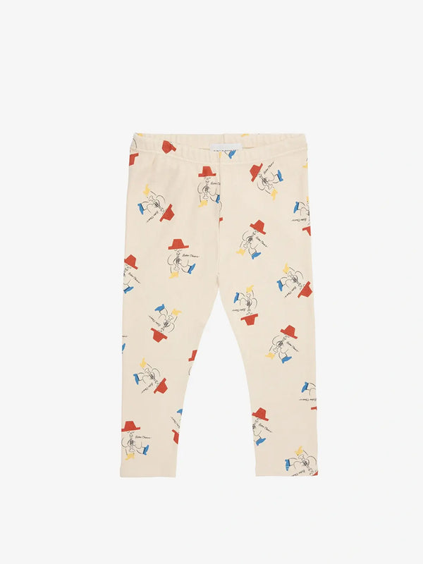 Bobo Choses Baby Magic Flute Leggings in Ecru